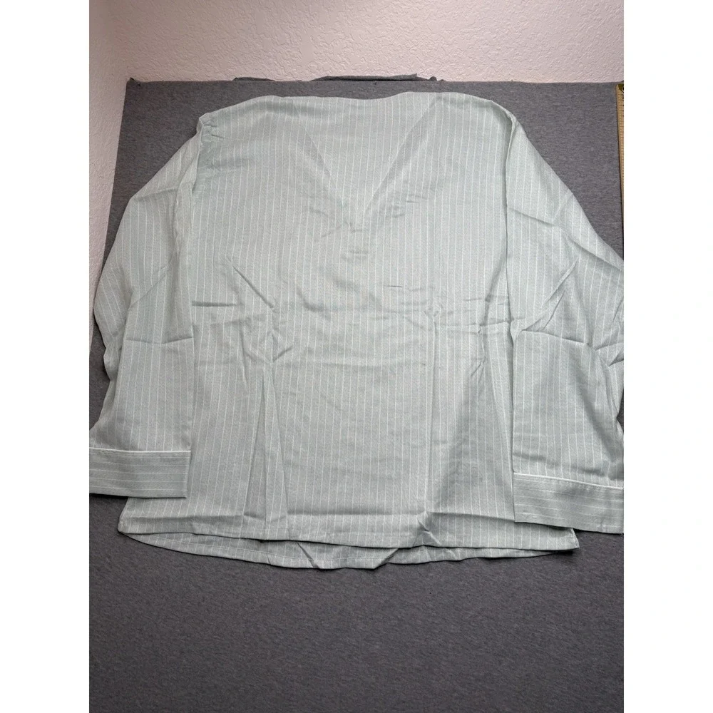 Vintage John Wanamaker Long Sleeve Mens‎ Poly/cotton Pajamas Extra Large